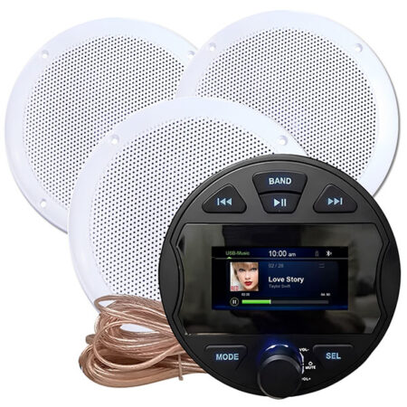 Комплект влагостойкой акустики Steam Water Aqua Music DB003 VISATON белый 3