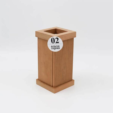 Светильник для бани и сауны KWADRO 02, термоольха